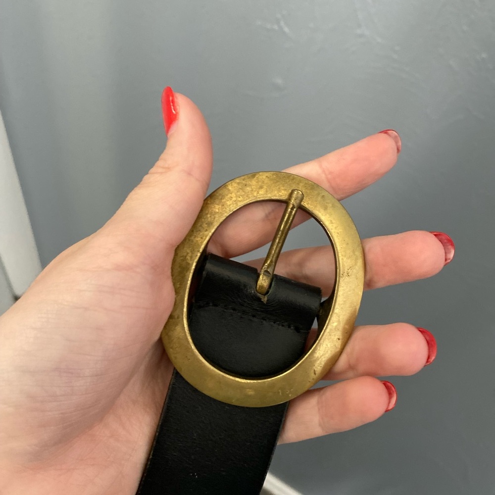 Vintage Leather Belt - Picture 2 of 5